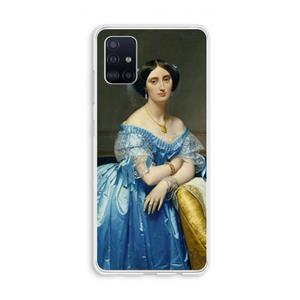 CaseCompany Eleonore: Galaxy A51 4G Transparant Hoesje