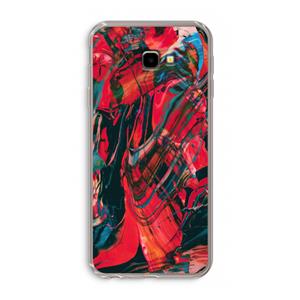 CaseCompany Endless Descent: Samsung Galaxy J4 Plus Transparant Hoesje