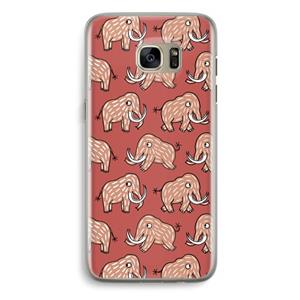 CaseCompany Mammoet: Samsung Galaxy S7 Edge Transparant Hoesje