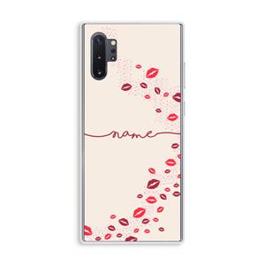CaseCompany Kusjes: Samsung Galaxy Note 10 Plus Transparant Hoesje