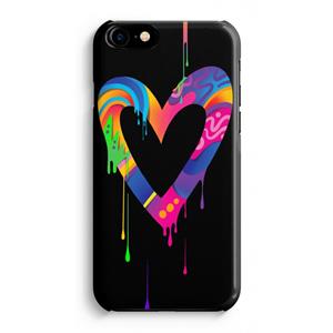 CaseCompany Melts My Heart: iPhone 8 Volledig Geprint Hoesje