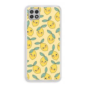 CaseCompany Citroenen: Samsung Galaxy A22 4G Transparant Hoesje