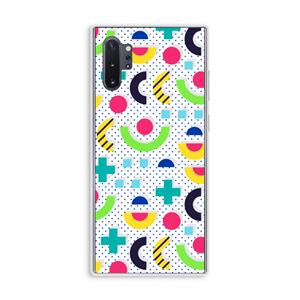 CaseCompany 8-bit N°1: Samsung Galaxy Note 10 Plus Transparant Hoesje