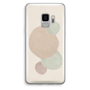 CaseCompany Geo #9: Samsung Galaxy S9 Transparant Hoesje
