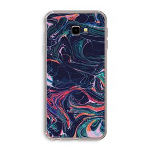 CaseCompany Light Years Beyond: Samsung Galaxy J4 Plus Transparant Hoesje