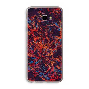 CaseCompany Lucifer: Samsung Galaxy J4 Plus Transparant Hoesje