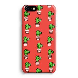 CaseCompany Mini cactus: iPhone 8 Volledig Geprint Hoesje