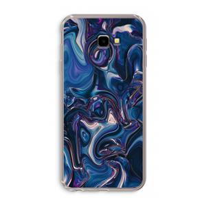 CaseCompany Mirrored Mirage: Samsung Galaxy J4 Plus Transparant Hoesje
