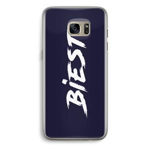 CaseCompany Biest: Samsung Galaxy S7 Edge Transparant Hoesje