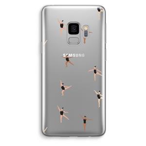 CaseCompany Dancing #1: Samsung Galaxy S9 Transparant Hoesje