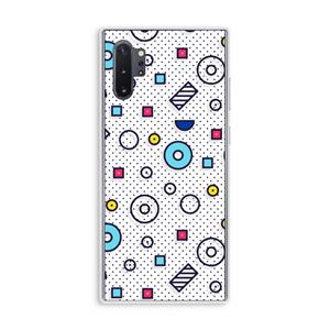 CaseCompany 8-bit N°9: Samsung Galaxy Note 10 Plus Transparant Hoesje