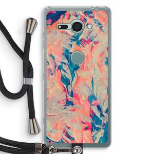 CaseCompany Alone: Sony Xperia XZ2 Compact Transparant Hoesje met koord