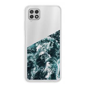 CaseCompany Zee golf: Samsung Galaxy A22 4G Transparant Hoesje