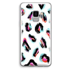 CaseCompany Cheetah color: Samsung Galaxy S9 Transparant Hoesje