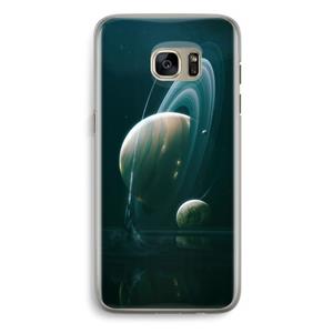 CaseCompany Mercurius: Samsung Galaxy S7 Edge Transparant Hoesje
