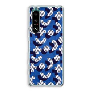 CaseCompany 8-bit N°5: Sony Xperia 5 III Transparant Hoesje