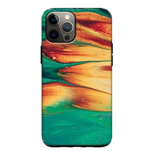 CaseCompany Green Inferno: iPhone 12 Tough Case