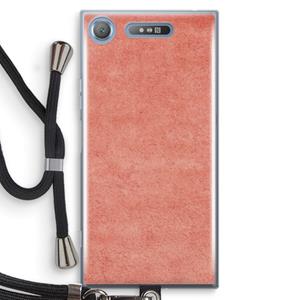 CaseCompany Marrakech Walls: Sony Xperia XZ1 Transparant Hoesje met koord