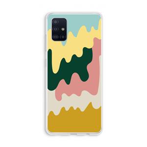 CaseCompany Baar B: Galaxy A51 4G Transparant Hoesje