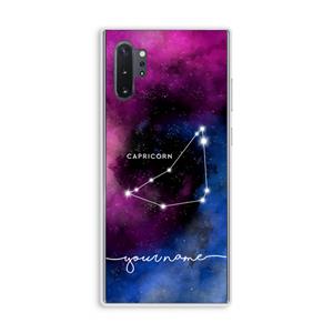 CaseCompany Sterrenbeeld - Donker: Samsung Galaxy Note 10 Plus Transparant Hoesje