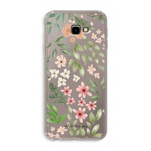 CaseCompany Botanical sweet flower heaven: Samsung Galaxy J4 Plus Transparant Hoesje