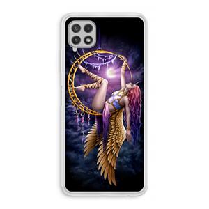 CaseCompany Aerial Angel: Samsung Galaxy A22 4G Transparant Hoesje