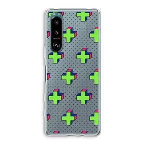 CaseCompany 8-bit N°10: Sony Xperia 5 III Transparant Hoesje