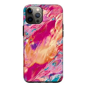 CaseCompany Pastel Echoes: iPhone 12 Tough Case