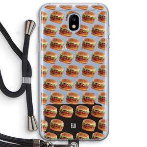 CaseCompany Giants: Samsung Galaxy J5 (2017) Transparant Hoesje met koord