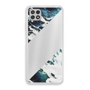 CaseCompany Golven: Samsung Galaxy A22 4G Transparant Hoesje