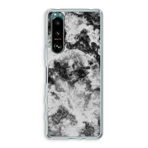CaseCompany Onweer: Sony Xperia 5 III Transparant Hoesje