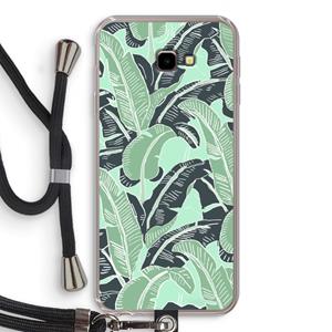 CaseCompany This Sh*t Is Bananas: Samsung Galaxy J4 Plus Transparant Hoesje met koord