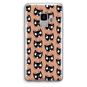 CaseCompany Kat: Samsung Galaxy S9 Transparant Hoesje
