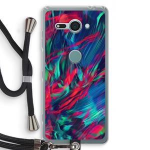 CaseCompany Pilgrims Of The Sea: Sony Xperia XZ2 Compact Transparant Hoesje met koord