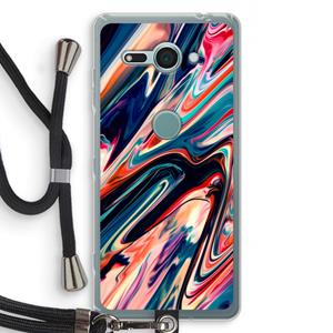 CaseCompany Quantum Being: Sony Xperia XZ2 Compact Transparant Hoesje met koord