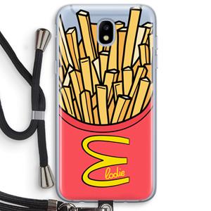 CaseCompany McElodie: Samsung Galaxy J5 (2017) Transparant Hoesje met koord