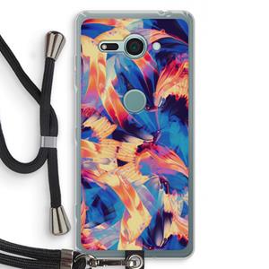 CaseCompany Tuesday Night: Sony Xperia XZ2 Compact Transparant Hoesje met koord