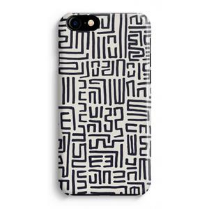 CaseCompany Moroccan Print: iPhone 8 Volledig Geprint Hoesje