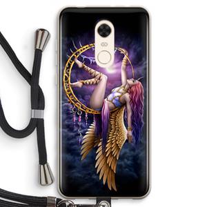 CaseCompany Aerial Angel: Xiaomi Redmi 5 Transparant Hoesje met koord