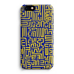 CaseCompany Majorelle Blue Print: iPhone 8 Volledig Geprint Hoesje