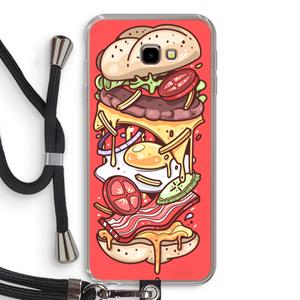CaseCompany Diet Coke Please: Samsung Galaxy J4 Plus Transparant Hoesje met koord