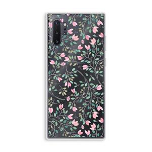 CaseCompany Sierlijke bloemen: Samsung Galaxy Note 10 Plus Transparant Hoesje