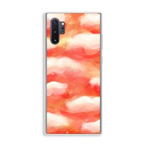 CaseCompany Lichte Wolken: Samsung Galaxy Note 10 Plus Transparant Hoesje