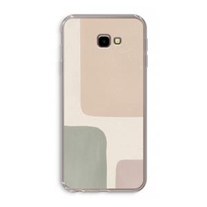 CaseCompany Geo #7: Samsung Galaxy J4 Plus Transparant Hoesje