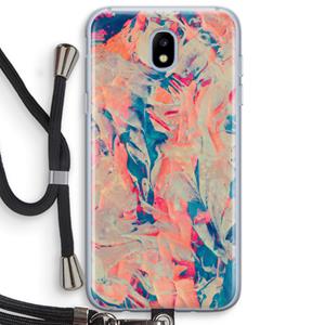 CaseCompany Alone: Samsung Galaxy J5 (2017) Transparant Hoesje met koord