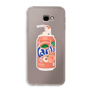 CaseCompany S(peach)less: Samsung Galaxy J4 Plus Transparant Hoesje