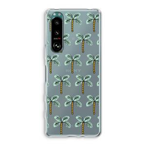 CaseCompany Paradise: Sony Xperia 5 III Transparant Hoesje