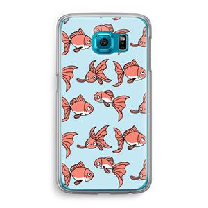 CaseCompany Blub: Samsung Galaxy S6 Transparant Hoesje