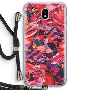 CaseCompany California: Samsung Galaxy J5 (2017) Transparant Hoesje met koord