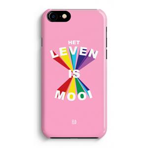 CaseCompany Het Leven Is Mooi: iPhone 8 Volledig Geprint Hoesje